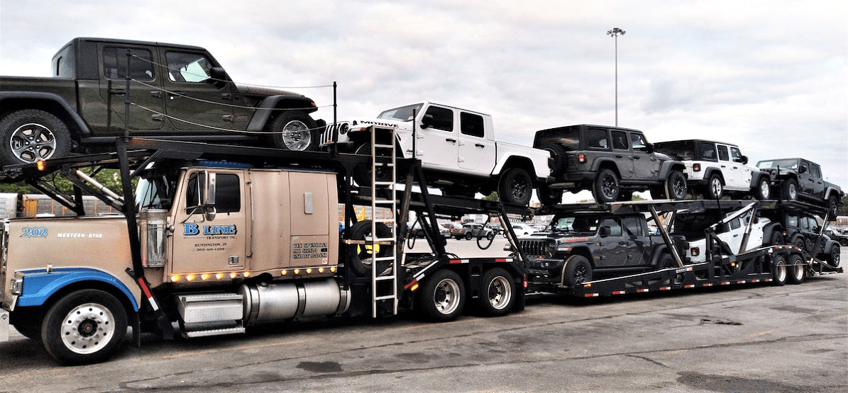 open car transport services